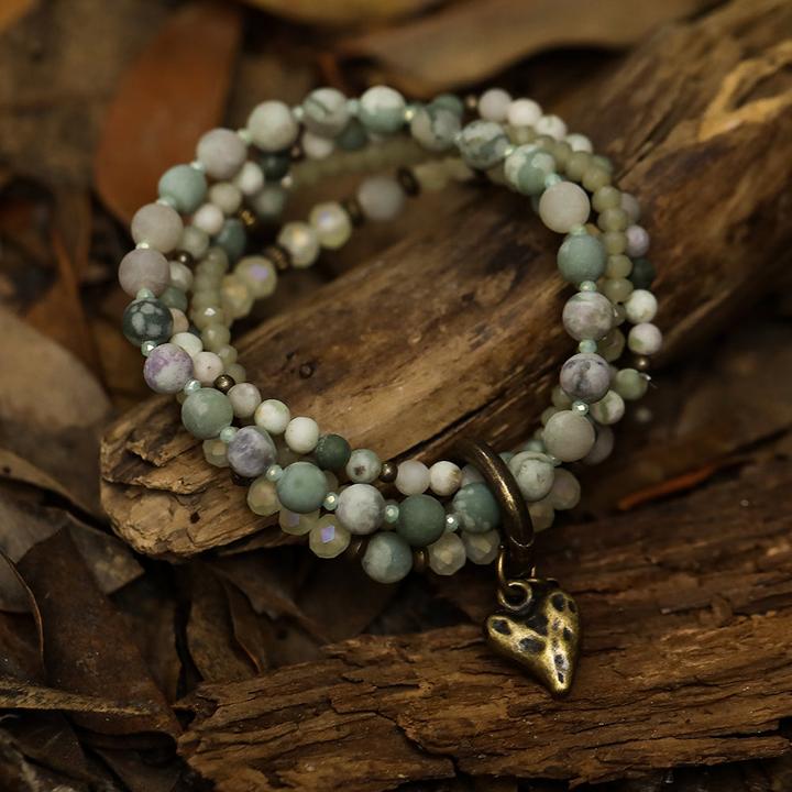 Image du produit Andreani Collier avec jaspe rouge véritable