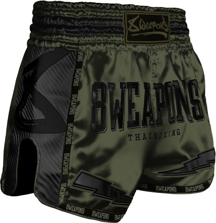 8Weapons 8 WEAPONS Muay Thai Shorts Carbon Underworld Olive (M)