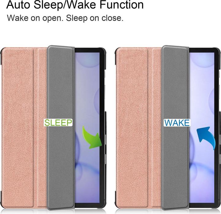 Produktbild Lobwerk Tablet Hülle für Samsung Galaxy Tab S6 SM-T860 10.5 Zoll Slim Case Etui mit Standfunktion und Auto S (X)
