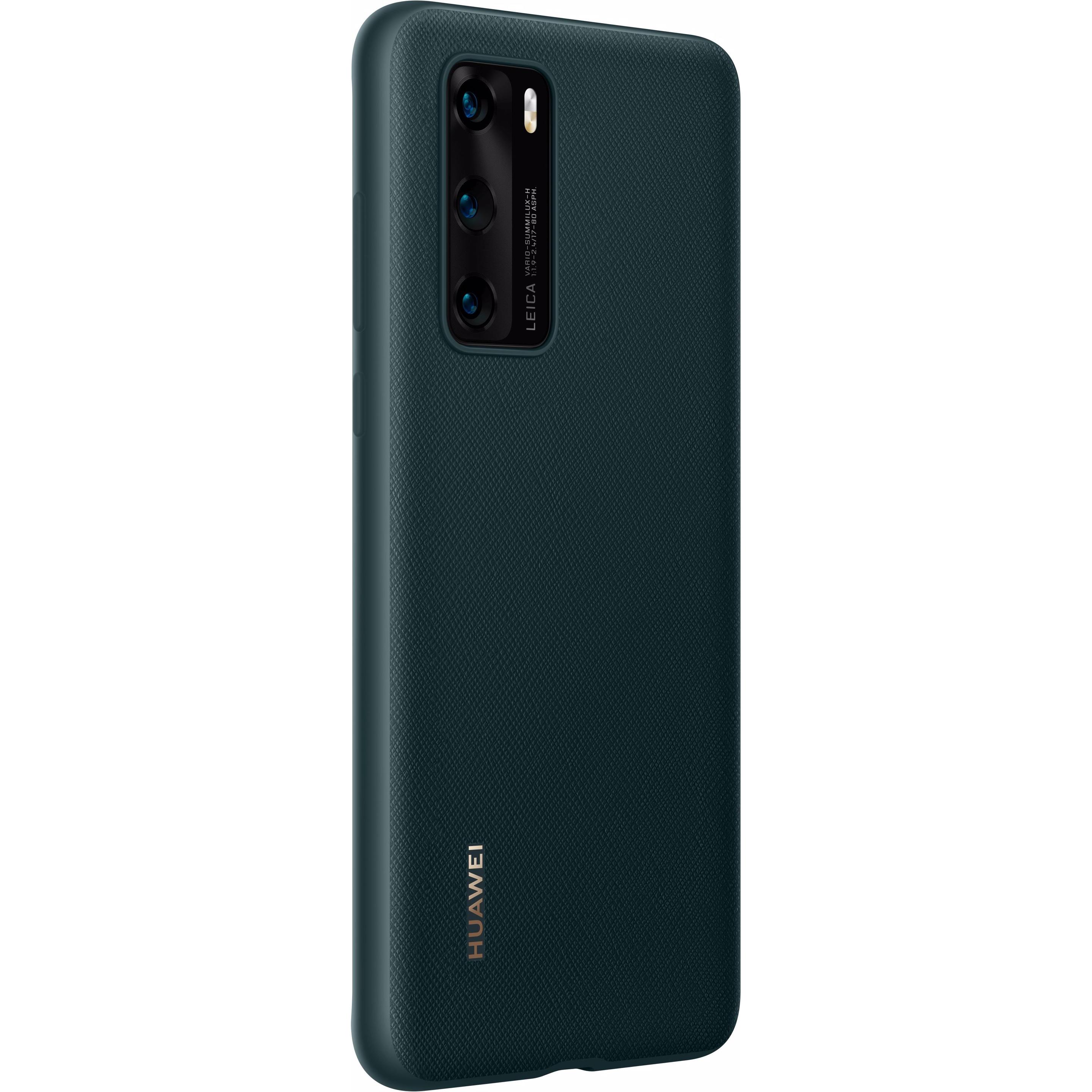 Huawei PU Cover (Huawei P40), Smartphone Hülle, Grün