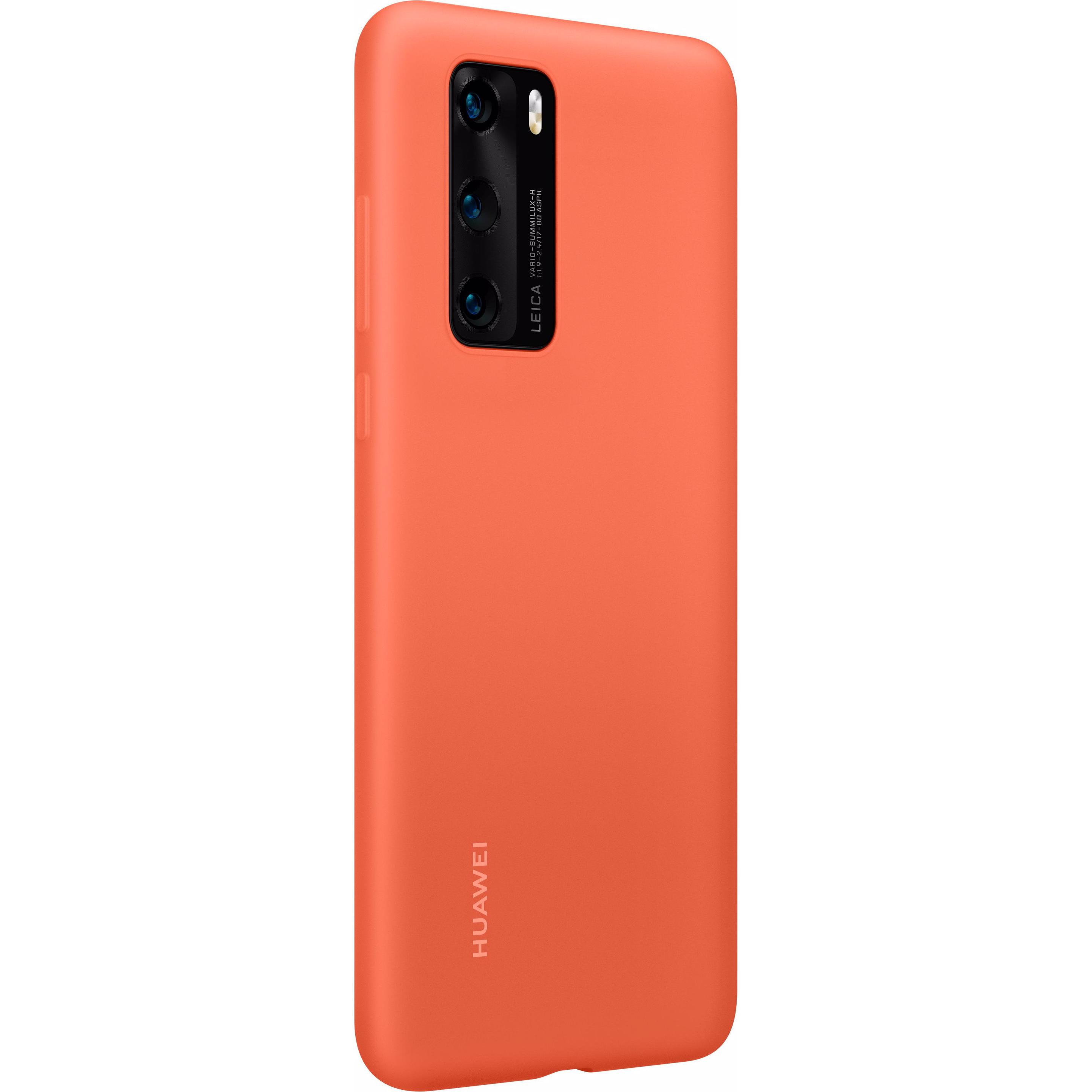 Thumbnail - Huawei Cover Silicon (Huawei P40), Smartphone Hülle, Orange