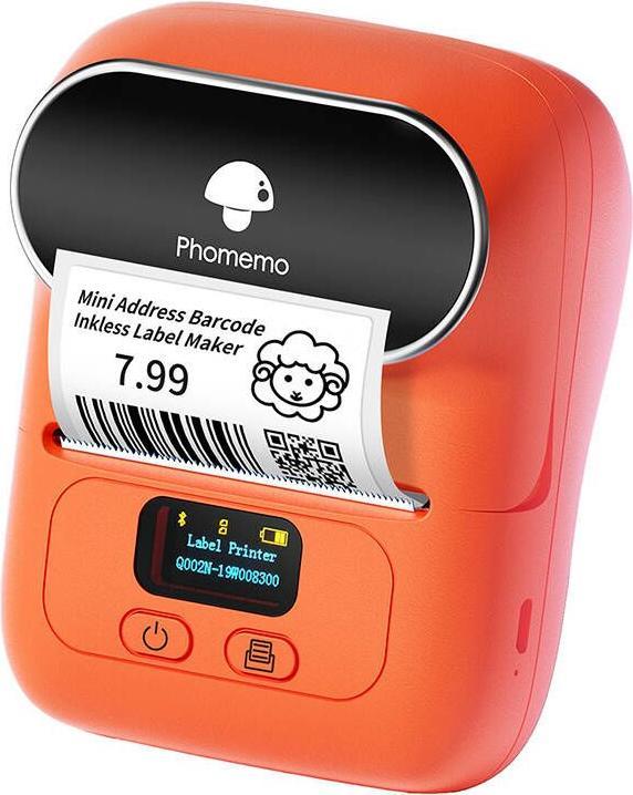 Phomemo M110 portable label printer (orange)