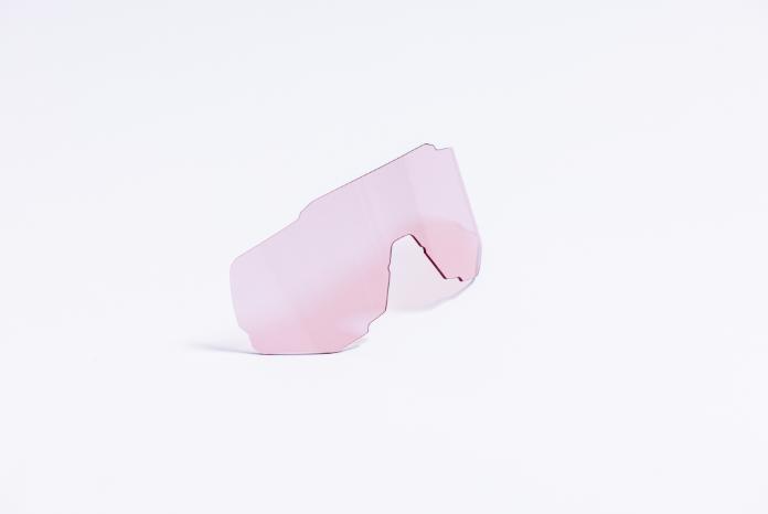 Immagine prodotto Coast Optics Occhiali sportivi Nita neri con cristalli rosa e lenti trasparenti (Nero, Cristallo Rosa, Lucidi)