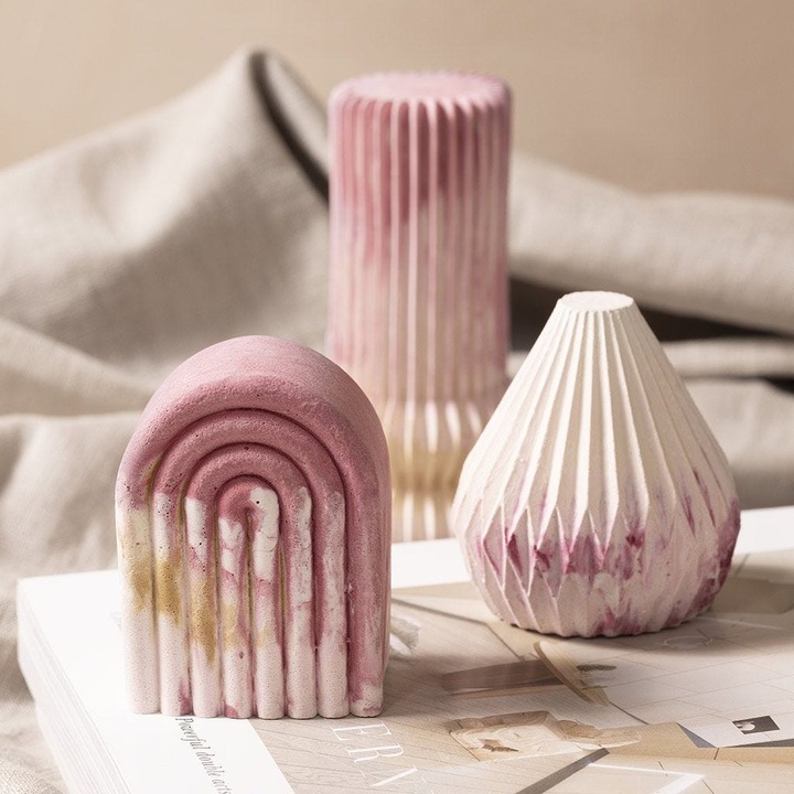 Produktbild Creativ Company Silicone Mould - Ribbed Cylinder With Arches (371198)