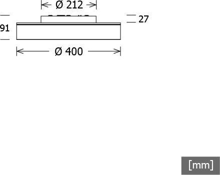 Actual product image LTS LED luminaire (1700 lm)
