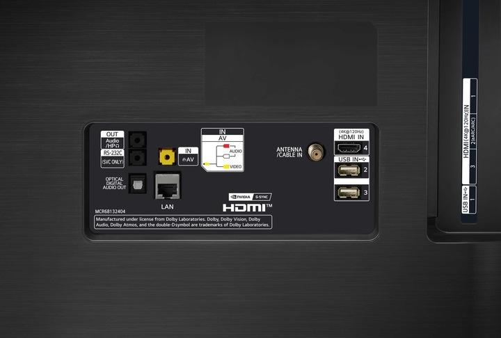 Actual product image LG OLED55CX (55", OLED, 4K, 2020)
