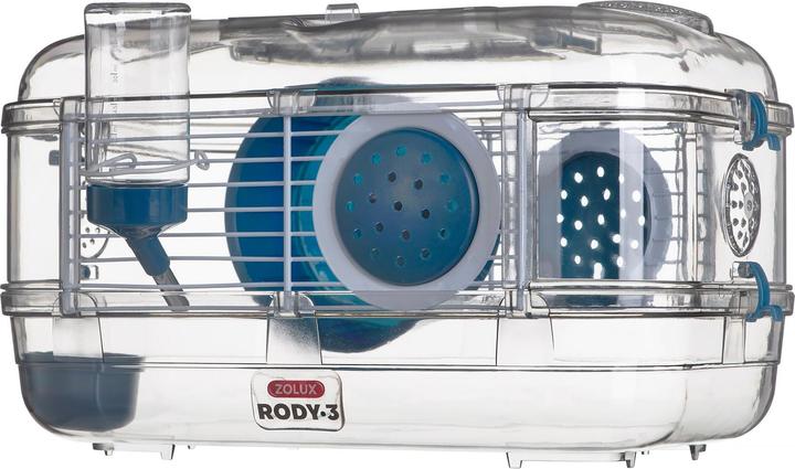 Actual product image Zolux Cage RODY3 MINI, blue (206013)