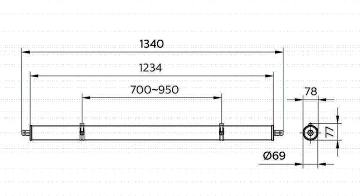 Immagine prodotto Philips PHIL LED lampada diffusore a prova di umidità (5000 lm)