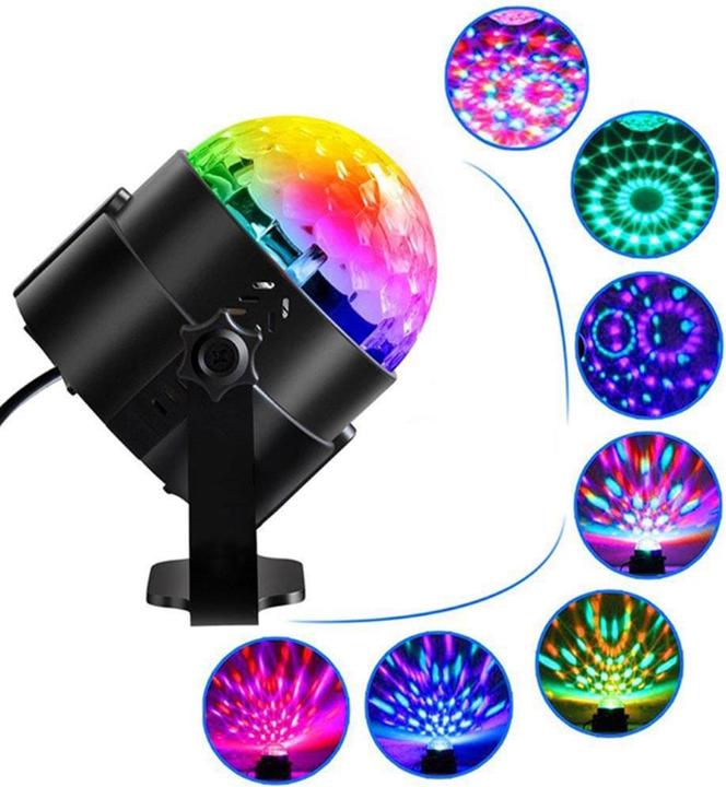 Esmée Soundgesteuerte LED Discokugel (7 cm)