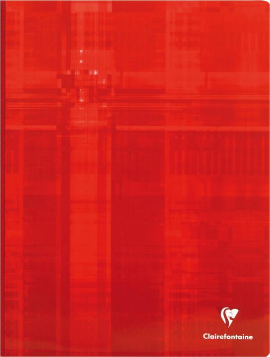 Image du produit Clairefontaine Cahier de notes avec dos en toile (A4+, Quadrillé, Couverture souple)