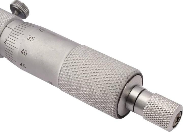 Image du produit Dasqua 4611-8120 Micromètre de profondeur avec tige interchangeable 100mm (max) Lecture : 0.01mm