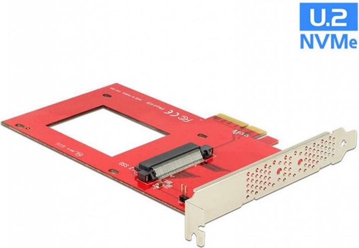 Delock PCI-Express-x4 Kontroller 2.5" U.2