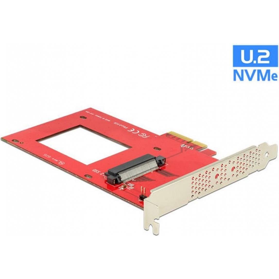 Delock Controller PCI Express x4 2.5" U.2, Controller di archiviazione