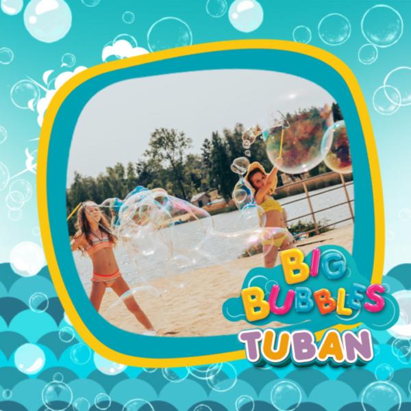 Immagine prodotto Tuban Bastone per bolle gigante (50 cm) + 400 ml - Set (TU3637)