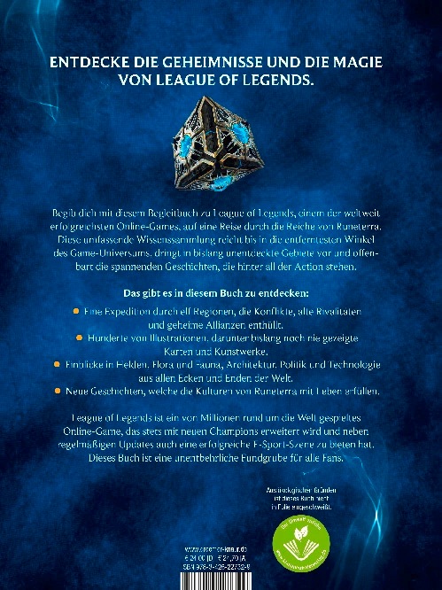 Actual product image League of Legends. Die Reiche von Runeterra (German, 2020)