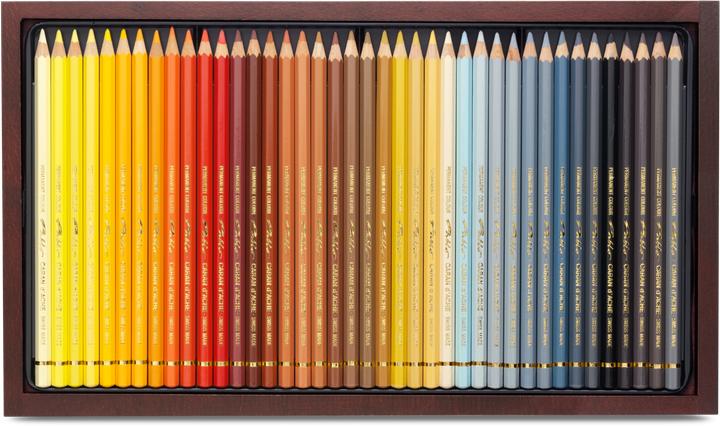 Produktbild Caran d'Ache Pablo Holzkoffer (Mehrfarbig, 120 x)