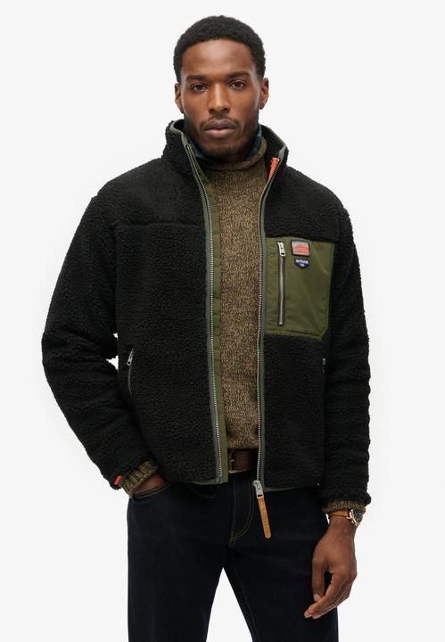 Immagine prodotto Superdry Vintage Retro Fleecejacke mit durchgehendem Reissverschluss (M)
