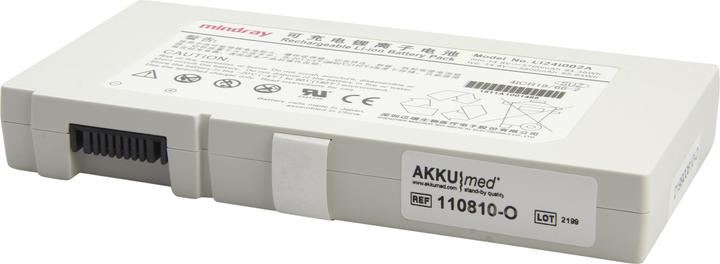 Produktbild AccuCell Akku Datascope Mindray Ultraschallgerät M9, TE7, FRU - Ref. LI24I002A (2 Stk., Gerätespezifisch, 5700 mAh, Akku)