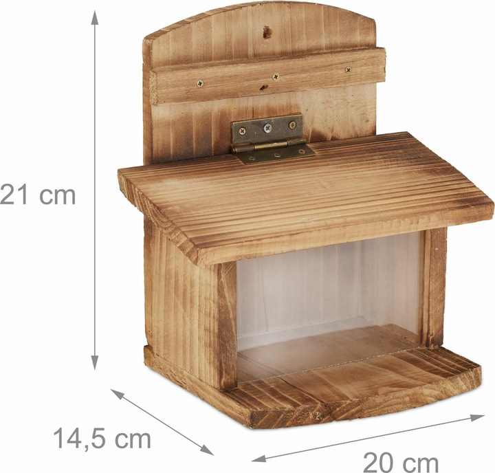 Image du produit Relaxdays Valet Stand, avec étagère en bois