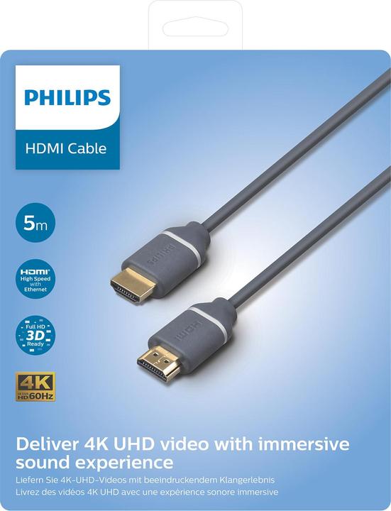 Produktbild Philips CABLE HDMI 5M SWV5650G/00 (5 m)