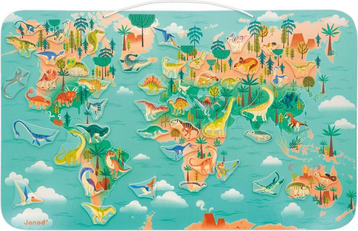 Produktbild Sophie la girafe Dino magnetische Weltkarte (7 - 12 Jahre)