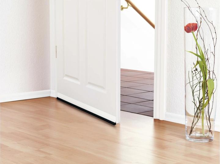 Produktbild tesa tesamoll COMFORT Türdichtschiene, selbstklebende Türdichtung für unebene Böden (0.32 kg, White)