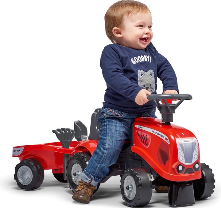 Actual product image Falk Toys Sliding vehicle pedal tractor with trailer