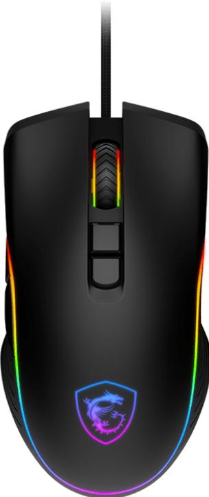 Image du produit MSI Souris de jeu Clutch GM300, noire, USB (Filaire)