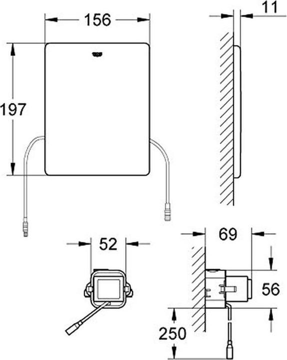 Immagine prodotto Grohe Elettronica radio Modulo ricevitore radio WC 868,4 MHz Tr ES
