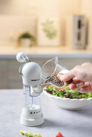 Actual product image Kochblume Gewürzmühle mit Silikonfuss 6x8.5 cm (Various spices)