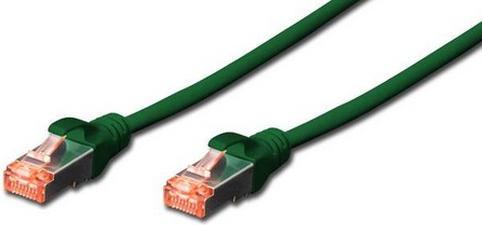 Actual product image Digitus CAT6 S-FTP Patchk.,3m, Green (S/FTP, CAT6, 3 m)