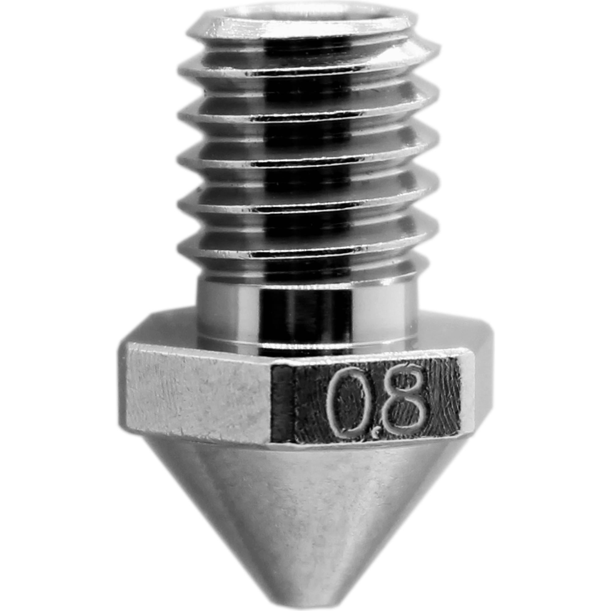 MicroSwiss Micro Swiss Brass Plated Wear Resistant Nozzle for Flashforge Creator Pro 3 (Düse), 3D Drucker Zubehör