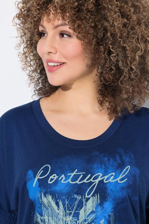 Produktbild Ulla Popken T-Shirt, Portugal, Oversized, Rundhals, Halbarm (62)