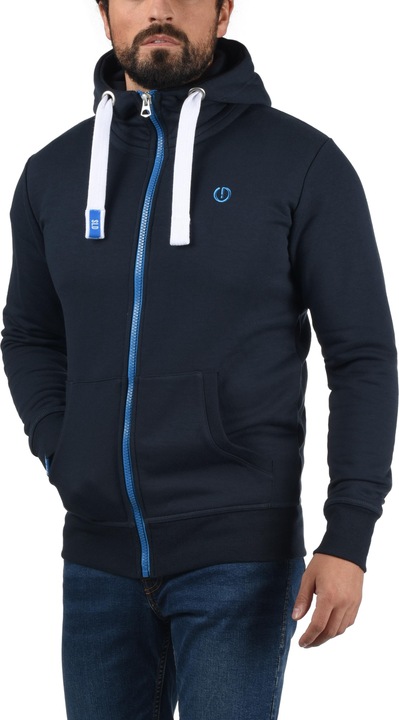 Actual product image Solid Benn High-Neck Men's sweatjacket (S)