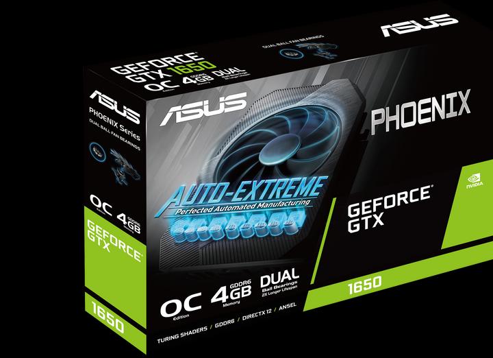 Produktbild ASUS Phoenix GeForce GTX 1650 OC Edition (4 GB)
