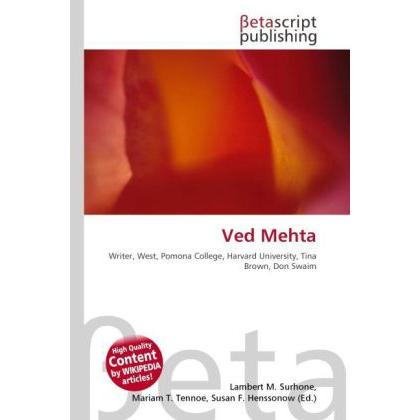 Ved Mehta, Fachbücher