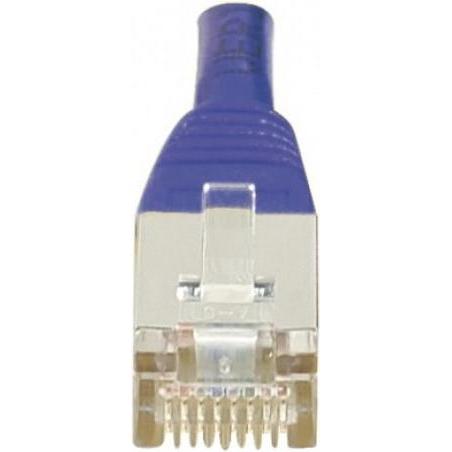 Thumbnail - Exertis Connect Patchkabel F/UTP, CAT.6, violett, 2,0 m Patchkabel mit besonders schmalem Knickschutz (F/UTP, CAT6, 2 m)...