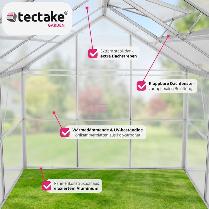 Produktbild tectake Gewächshaus