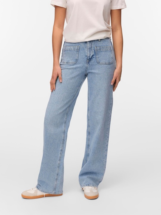 Produktbild Vero Moda VMTESSA Hohe Taille Weiter Beinschnitt Jeans Weit geschnitten (W30/L30)