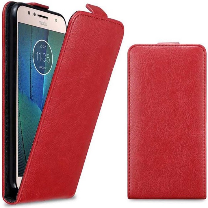 Produktbild Cadorabo Flip wie Invisible Cover (Motorola Moto G5S Plus)