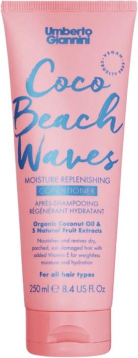 Immagine prodotto Umberto Giannini Coco Beach Waves Balsamo Nutriente per Capelli Secchi e Danneggiati con Olio di Cocco alla Frutta