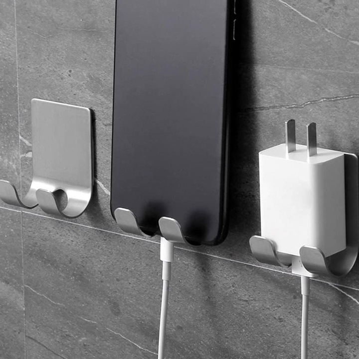 Actual product image König Design Shaver holder Wet shaver holder Wall hook Shaving holder Self-adhesive