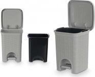 Produktbild Kerbl Stefanplast Elegance Rattan Abfalleimer 6 Liter (6 l)