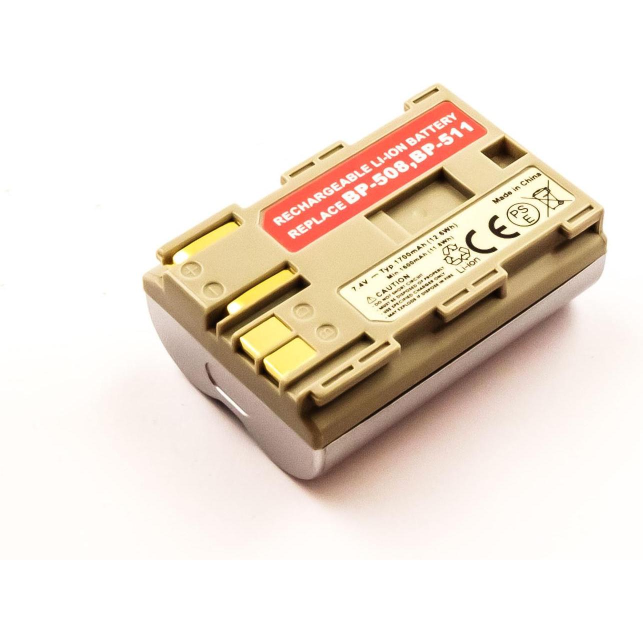 AGI MV600 - 1500 mAh - 7,4 V - Lithium-Ion (Li-Ion) - 1 Stück(e) (Akku), Kamera Stromversorgung, Schwarz, Silber