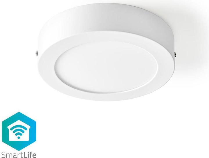 Immagine prodotto Nedis SmartLife - Plafoniera WLAN - Bianco freddo/Bianco caldo - Controllo vocale - Integrato nel Ned (800 lm)