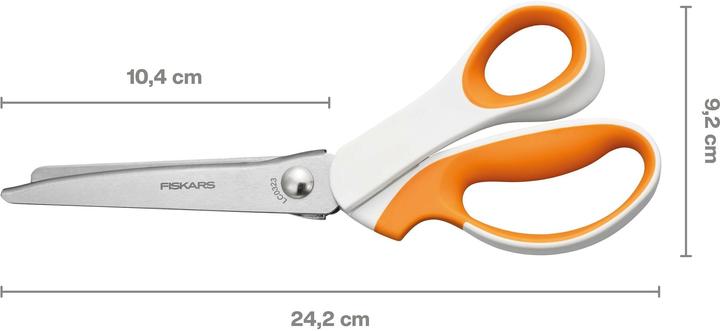 Produktbild Fiskars Schere Softgrip 24 cm, rostfreier Stahl, Rechtshänder (24.20 cm)