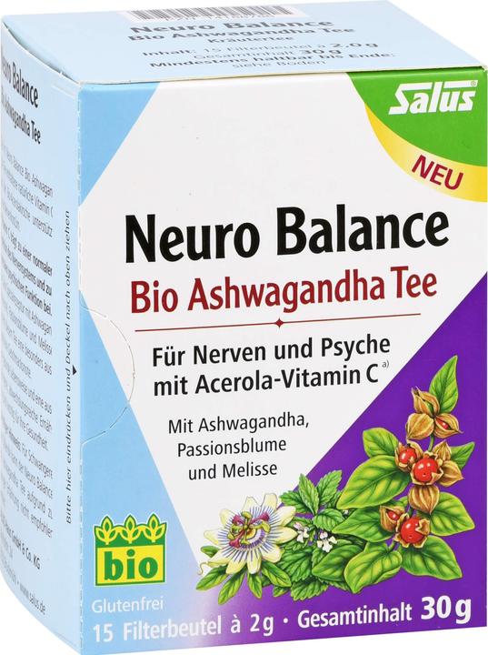 Immagine prodotto Salus Neuro Balance Ashwagandha Tè organico (30 g)