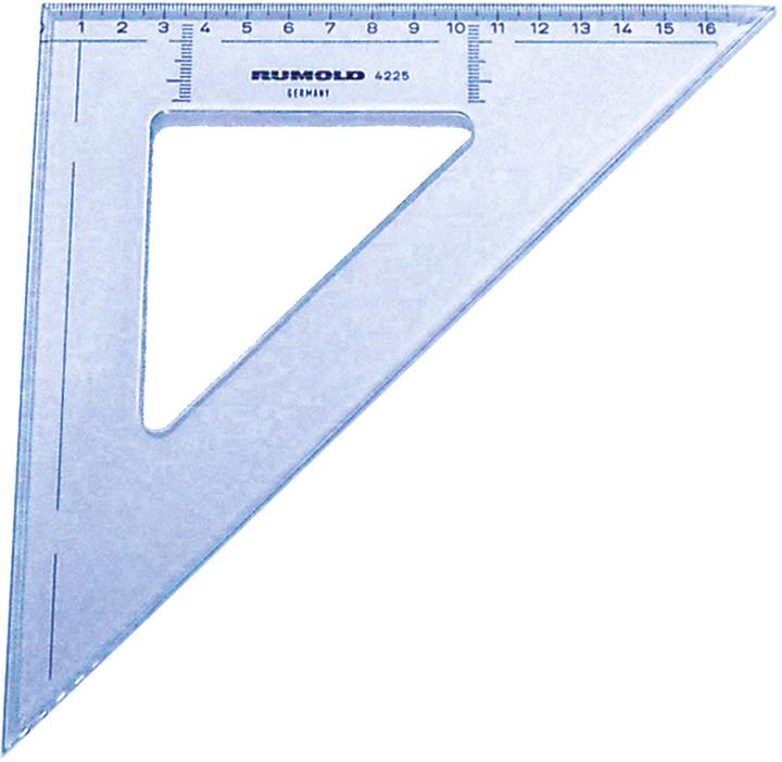 Image du produit Rumold Triangle à dessin 45 25 cm (16 cm)