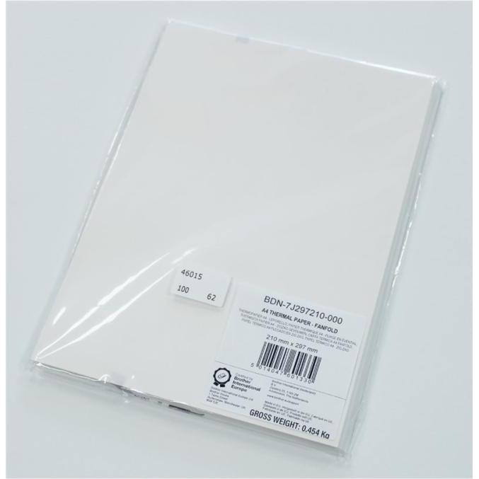 Brother Premium A4 Thermal Paper (Termica diretta), Stampante, Nero