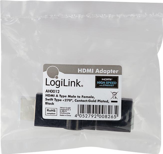 Produktbild LogiLink HDMI (Typ A) — HDMI (Typ A) (HDMI)
